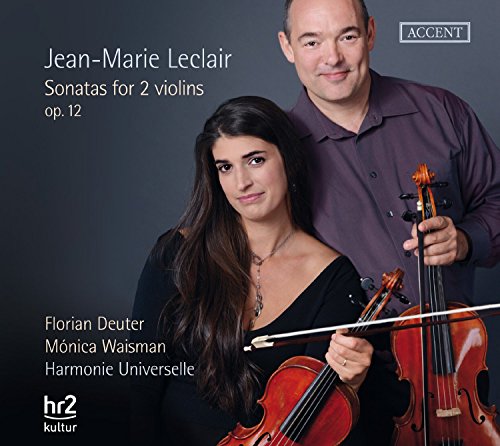 Leclair: Sonaten für 2 Violinen Op.12 von Accent