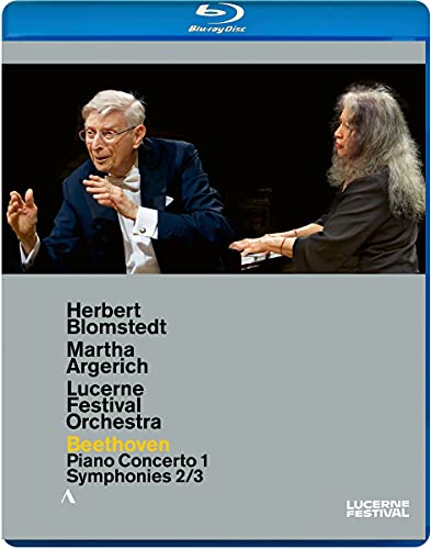 Beethoven: Klavierkonzert Nr.1 [Martha Argerich; Lucerne Festival Orchestra; Herbert Blomstedt; Live aus dem Konzertsaal des KKL Luzern, August 2020] [Blu-ray] von Accentus Music