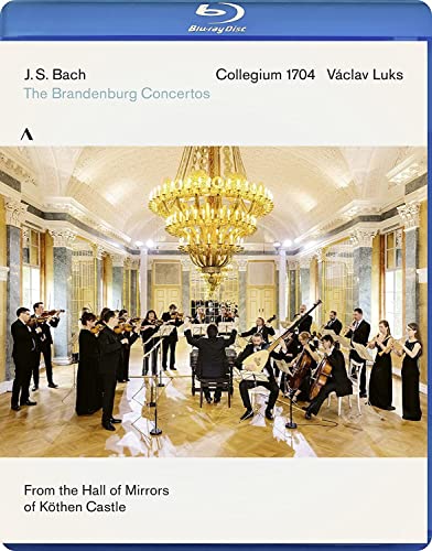 Brandenburgische Konzerte 1-6 [Aufgenommen im Spiegelsaal des Schlosses Köthen Juni 2021] [Blu-ray] von Accentus Music