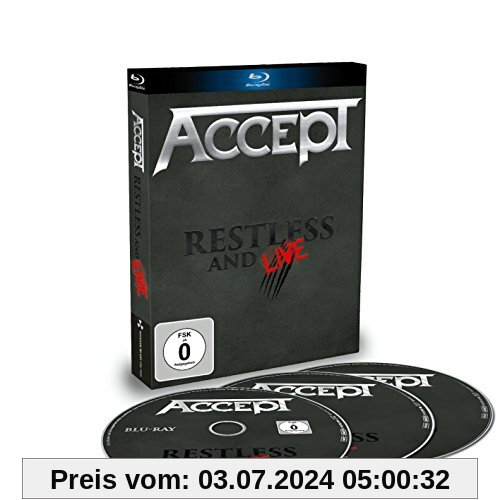 Accept - Restless And Live  (+ 2 CDs] [Blu-ray] von Accept