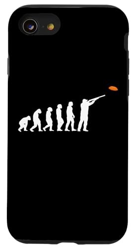 EVOLUTION Sportschießen Flugschießen Plattenspieler Hülle für iPhone SE (2020) / 7 / 8 von Accessori per cacciatori e tiratori sportivi