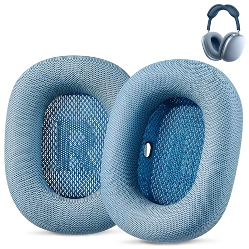 AHG Accessory House Ersatz-Ohrpolster für Airpods Max, kompatibel mit Apple-Kopfhörern (AHG-AIRPODS-MAX-SKY-BLUE-PU-EP) von Accessory House