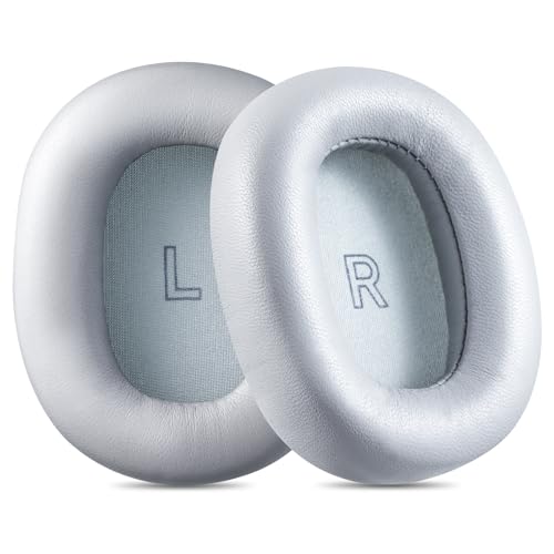 AHG Accessory House Global Verbesserter Ersatz Beoplay h95 Ohrpolster kompatibel mit Bang & Olufsen Beoplay H95 Kopfhörern. Schaffellleder/hochdichter Schaumstoff/starker Magnet (Grau) von Accessory House