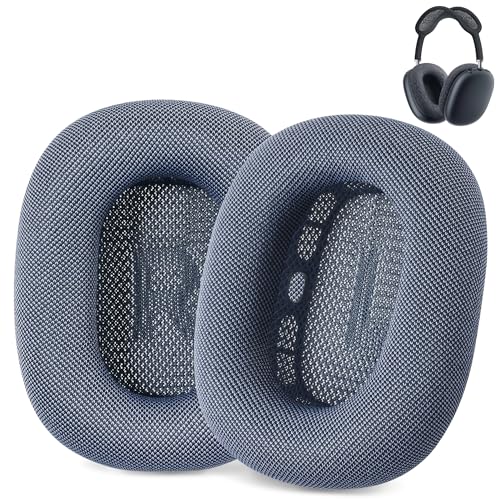Ersatz-AHG-AIRPODS-MAX-V2-MIDNIGHT-EP Ersatz-Ohrpolster, kompatibel mit Apple AirPods Max Kopfhörern. Silikongefüttertes Netzgewebe, hochdichter Schaumstoff, starker Magnet Ersatz-AHG-AIRPODS-MAX-V2-MIDNIGHT-EP Ersatz-Ohrpolster, kompatibel mit Apple AirPods Max Kopfhörern. Silikongefüttertes Netzgewebe, hochdichter Schaumstoff, starker Magnet von Accessory House