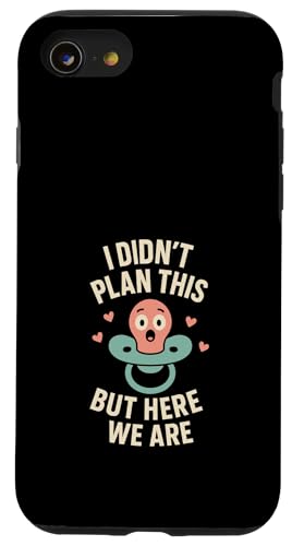 Unplanned Baby Humor Surprise Parent Life Ankündigung Hülle für iPhone SE (2020) / 7 / 8 von Accidental Parent Club New Baby Life Gift Apparel