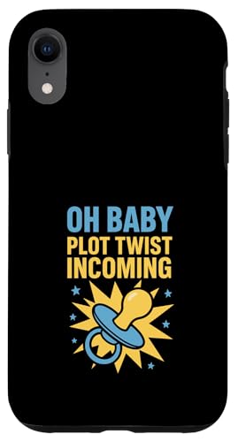 Unplanned Baby Humor Surprise Parent Life Ankündigung Hülle für iPhone XR von Accidental Parent Club New Baby Life Gift Apparel