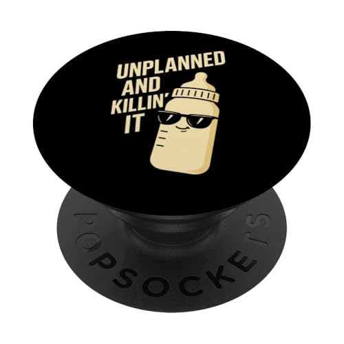 Unplanned Baby Humor Surprise Parent Life Ankündigung PopSockets Klebender PopGrip von Accidental Parent Club New Baby Life Gift Apparel