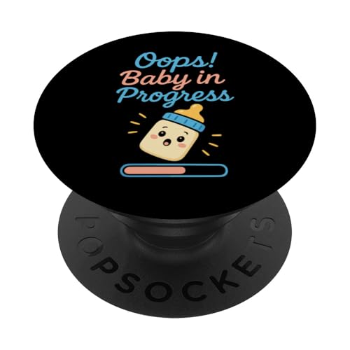 Unplanned Baby Humor Surprise Parent Life Ankündigung PopSockets Klebender PopGrip von Accidental Parent Club New Baby Life Gift Apparel