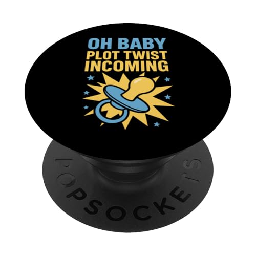 Unplanned Baby Humor Surprise Parent Life Ankündigung PopSockets Klebender PopGrip von Accidental Parent Club New Baby Life Gift Apparel