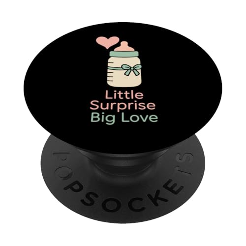 Unplanned Baby Humor Surprise Parent Life Ankündigung PopSockets Klebender PopGrip von Accidental Parent Club New Baby Life Gift Apparel