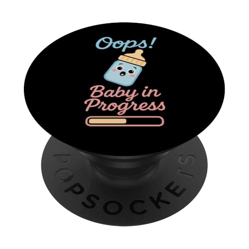 Unplanned Baby Humor Surprise Parent Life Ankündigung PopSockets Klebender PopGrip von Accidental Parent Club New Baby Life Gift Apparel