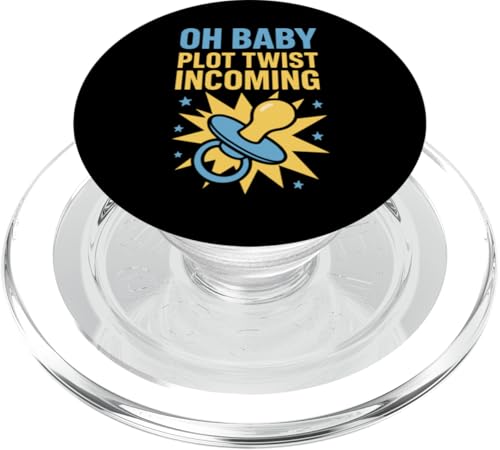 Unplanned Baby Humor Surprise Parent Life Ankündigung PopSockets PopGrip für MagSafe Unplanned Baby Humor Surprise Parent Life Ankündigung PopSockets PopGrip für MagSafe von Accidental Parent Club New Baby Life Gift Apparel