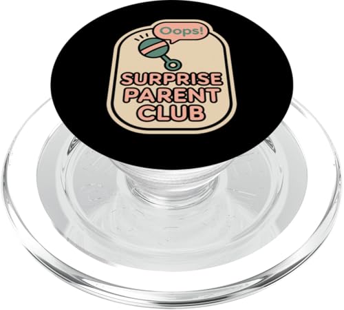 Unplanned Baby Humor Surprise Parent Life Ankündigung PopSockets PopGrip für MagSafe Unplanned Baby Humor Surprise Parent Life Ankündigung PopSockets PopGrip für MagSafe von Accidental Parent Club New Baby Life Gift Apparel