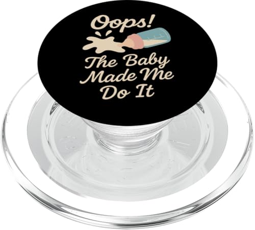 Unplanned Baby Humor Surprise Parent Life Ankündigung PopSockets PopGrip für MagSafe Unplanned Baby Humor Surprise Parent Life Ankündigung PopSockets PopGrip für MagSafe von Accidental Parent Club New Baby Life Gift Apparel