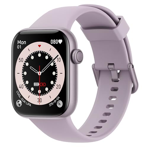 Smartwatch Damen Herren, 1,85" HD Touch Fitnessuhr mit Telefonfunktion, 140+Sportmodi Smart Watch Fitness Tracker mit Pulsmesser Schlafmonitor Schrittzähler, IP68 Wasserdicht Sportuhr für iOS Android Smartwatch Damen Herren, 1,85" HD Touch Fitnessuhr mit Telefonfunktion, 140+Sportmodi Smart Watch Fitness Tracker mit Pulsmesser Schlafmonitor Schrittzähler, IP68 Wasserdicht Sportuhr für iOS Android von AcclaFit