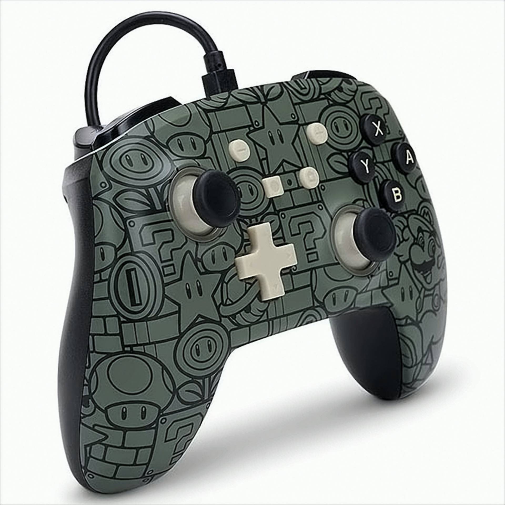 Switch Controller Enhanced wired Mario Power-Up PowerA Switch Controller Enhanced wired Mario Power-Up PowerA