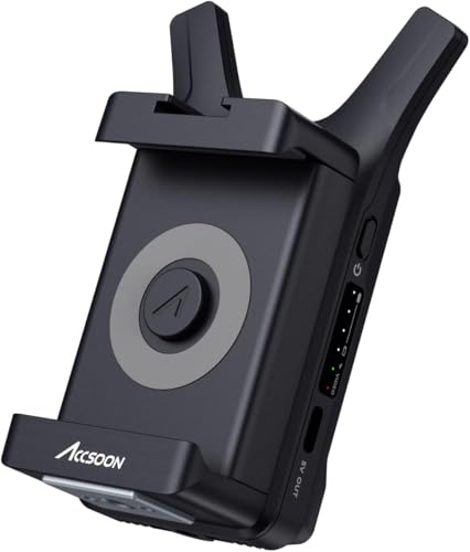 Accsoon CineView Nano Kabelloser Video-Transmitter, 5G HDMI Wireless Transmitter, 1080p60 HDMI Kabellose Übertragung, 500ft/150m Reichweite, 60ms Latenz, Unterstützt iOS/Android-4 App-Überwachung Accsoon CineView Nano Kabelloser Video-Transmitter, 5G HDMI Wireless Transmitter, 1080p60 HDMI Kabellose Übertragung, 500ft/150m Reichweite, 60ms Latenz, Unterstützt iOS/Android-4 App-Überwachung von Accsoon