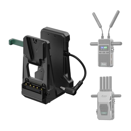 Accsoon V-Lock-Akkuadapter, V-Mount-Akkuplatte mit Gleichstromversorgung für V-Mount-Akku, kompatibel CineView Master 4K, CineView 2 SDI-Sender, für DSLR, Kamera Accsoon V-Lock-Akkuadapter, V-Mount-Akkuplatte mit Gleichstromversorgung für V-Mount-Akku, kompatibel CineView Master 4K, CineView 2 SDI-Sender, für DSLR, Kamera von Accsoon