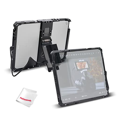 Accsoon iPad Power Cage Pro Ⅱ für Accson Seemo, Kompatibel mit iPad Pro - 12,9 Zoll (Gen 3, 4, 5, 6), W Acc 04 NP-F Batterieplattenadapter von Accsoon