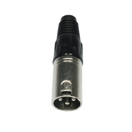 Accu Cable AC-C-X3M XLR Stecker männlich 3 polig schwarz Accu Cable AC-C-X3M XLR Stecker männlich 3 polig schwarz von Accu-Cable