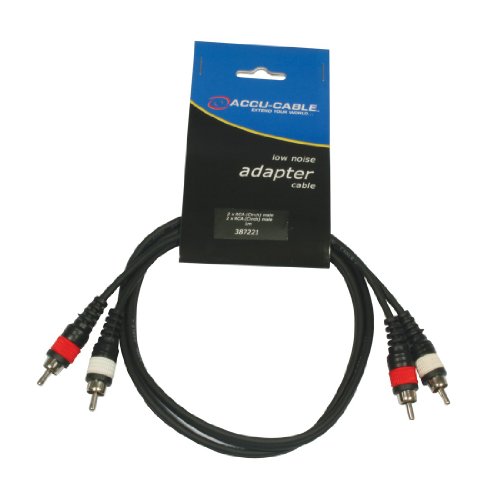 Accu Cable AC-R/1 RCA Cinch Kabel Accu Cable AC-R/1 RCA Cinch Kabel von Accu-Cable