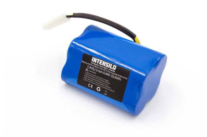 4400mAh Li-Ion-Akku 7.4V für Saugroboter Home Cleaner Heimroboter Neato 205-0001, 945-0005, 945-0006, Vorwerk 46439, PN46439, SCM61932 von AccuCell