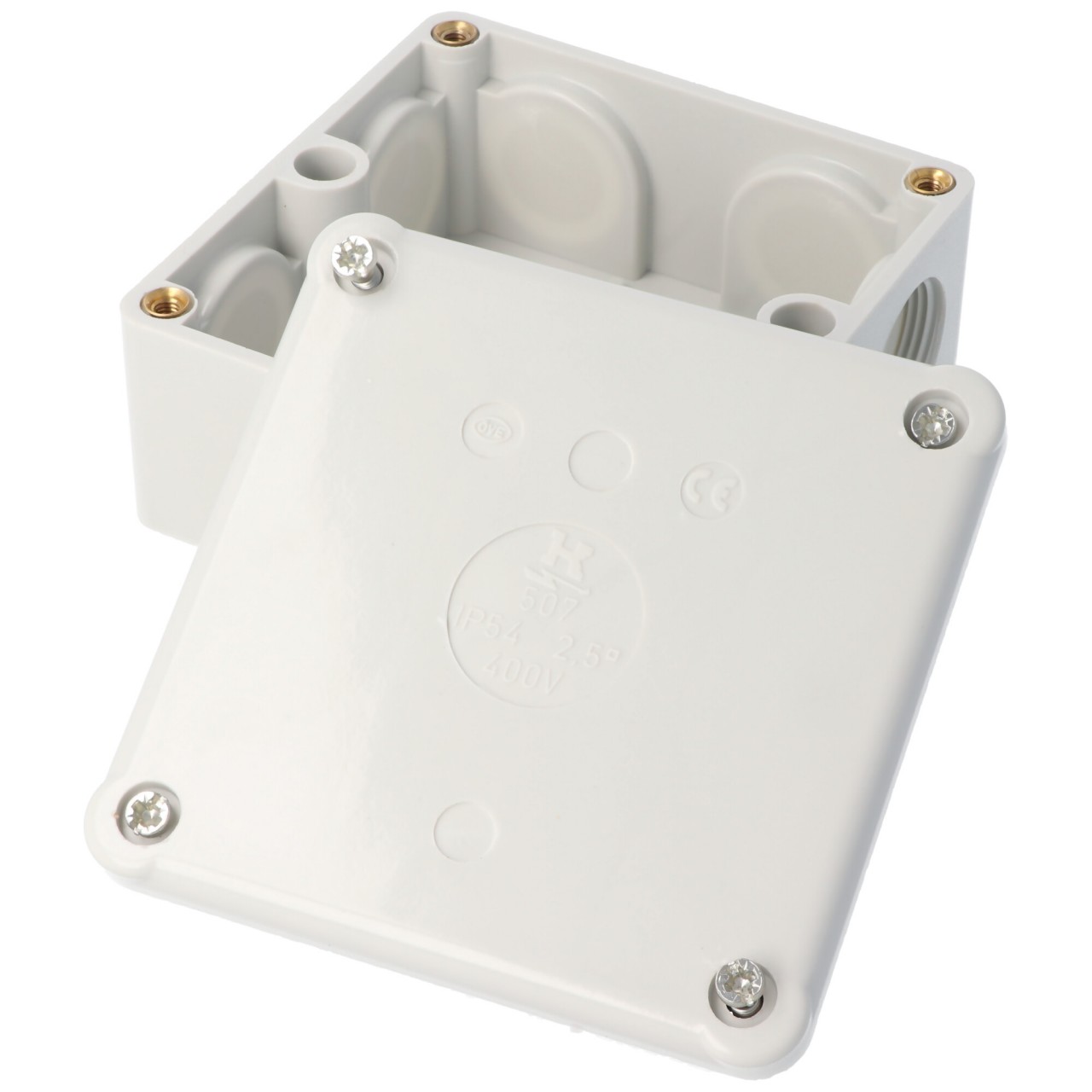 Abzweigdose 92x92x45 , Verteilerdose, Baldachin grau Gewinde M25 507 Abzweigdose 92x92x45 , Verteilerdose, Baldachin grau Gewinde M25 507 von AccuCell