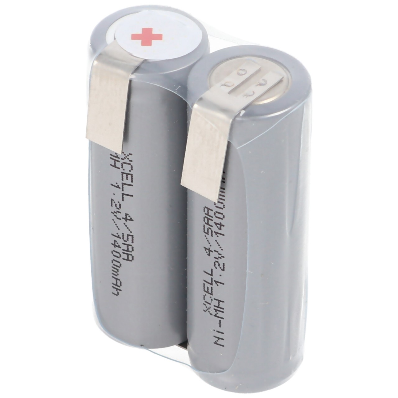 AccuCell 2HHR140 Akku passend für Rasierer 2,4 Volt, 1400mAh mit Lötfahnen zum Selbsteinbau AccuCell 2HHR140 Akku passend für Rasierer 2,4 Volt, 1400mAh mit Lötfahnen zum Selbsteinbau von AccuCell
