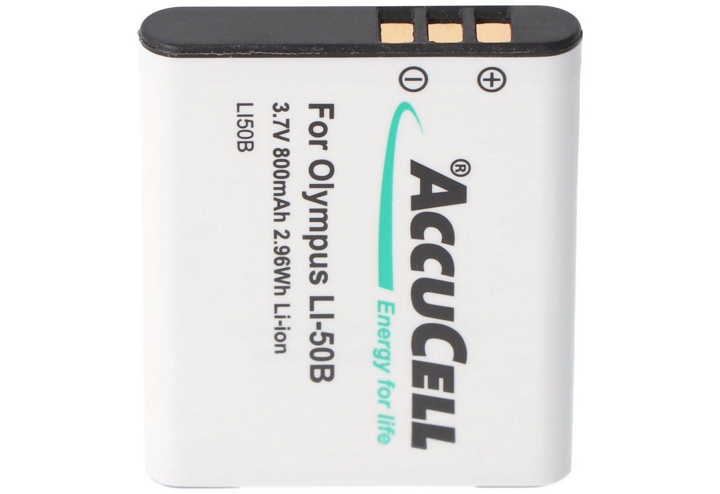 AccuCell AccuCell Akku passend für Panasonic VW-VBX090 Akku kompatibel zu HX-W Akku 925 mAh (3,7 V) von AccuCell