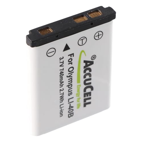 Akku kompatibel mit Panasonic Lumix DMC-TZ3, TZ4, TZ5, CGA-S007, CGA-S007E, DMW-BCD10, 800mAh von AccuCell