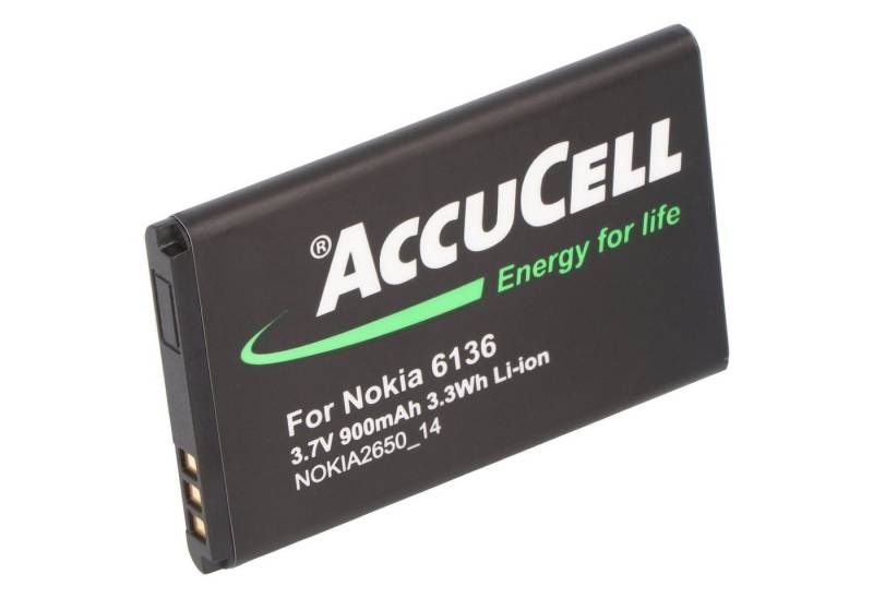 AccuCell Akku passend für Binatone BB 300, BB300 Seniorentelefon 3,7 Volt 900m Akku 900 mAh (3,7 V) von AccuCell