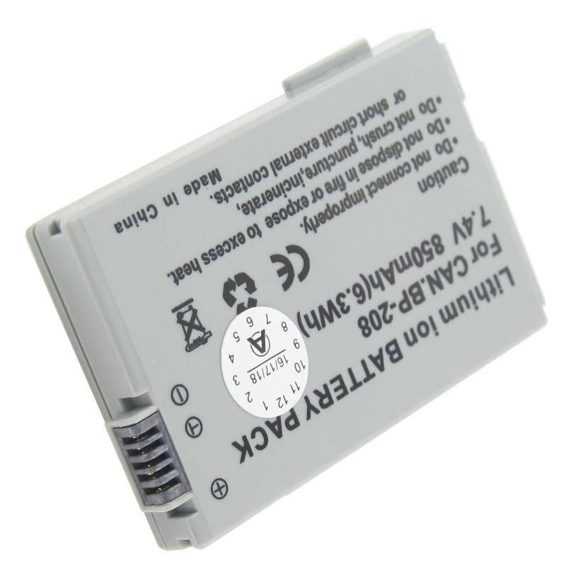 AccuCell Akku passend für Canon DC50 Camcorder, 850mAh von AccuCell