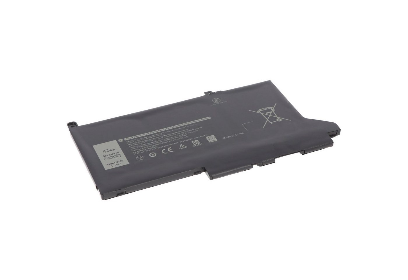 AccuCell Akku passend für Dell Latitude 12 7480, 12 7000, 12 7280, PGFX4, 451- Akku von AccuCell