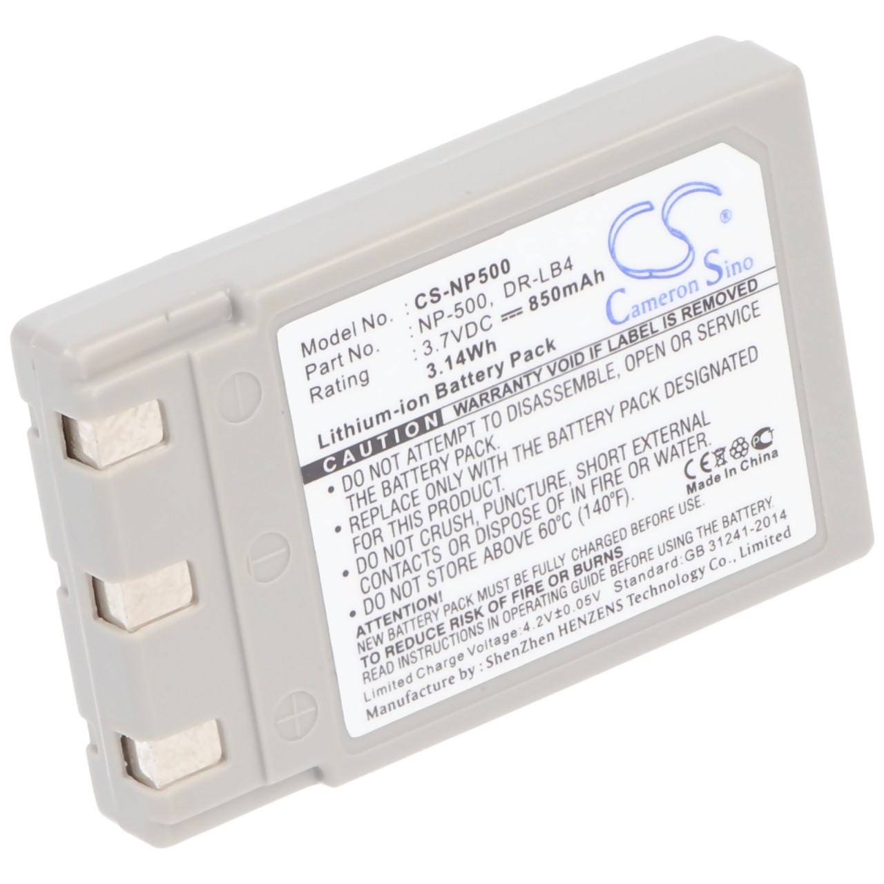 AccuCell Akku passend für Konica DR-LB4, Sony NP-500, Sony NP-600 AccuCell Akku passend für Konica DR-LB4, Sony NP-500, Sony NP-600 von AccuCell