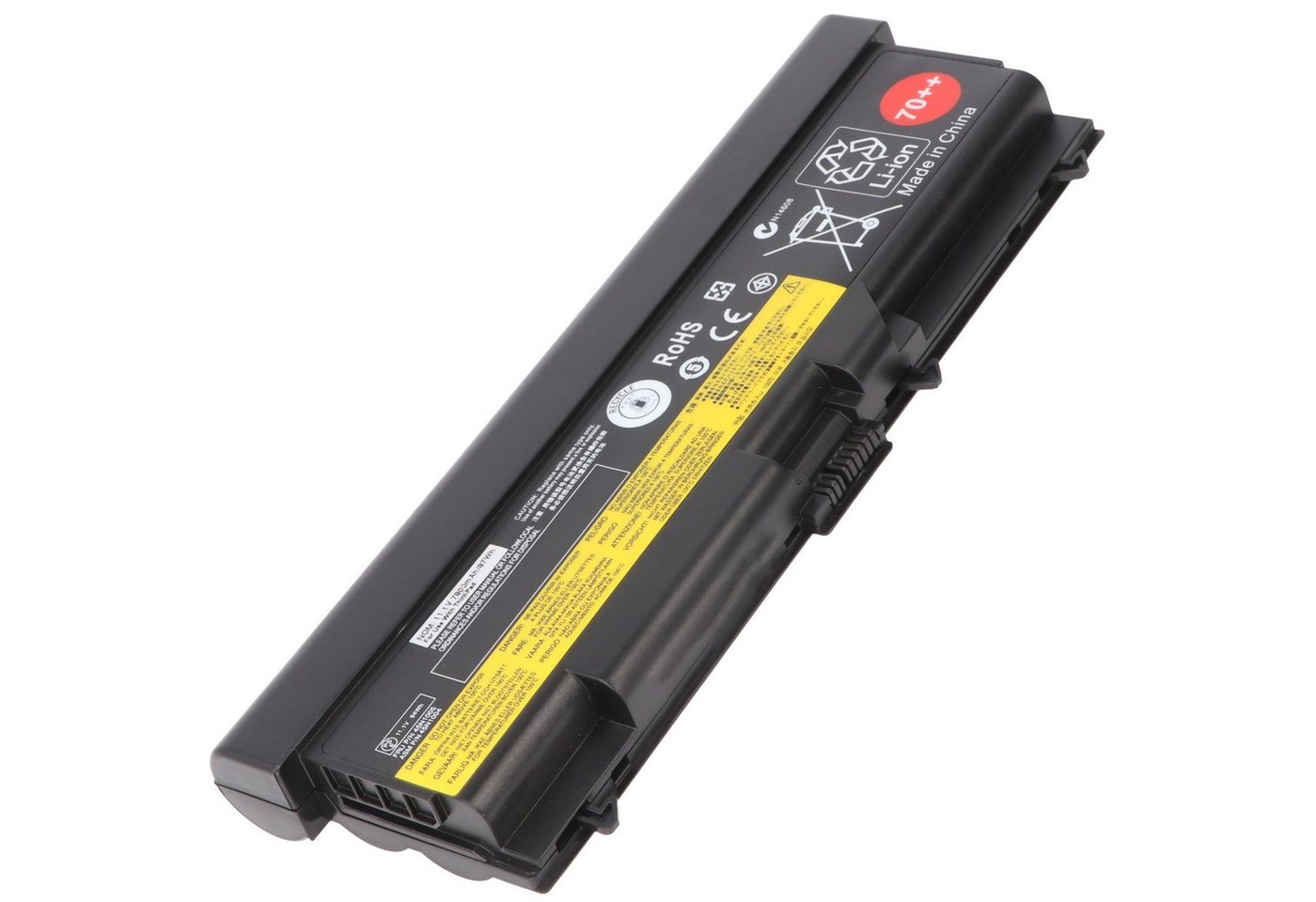 AccuCell Akku passend für Lenovo ThinkPad T430, T530, 70++, Li-ion, 11,1V, 780 Akku von AccuCell