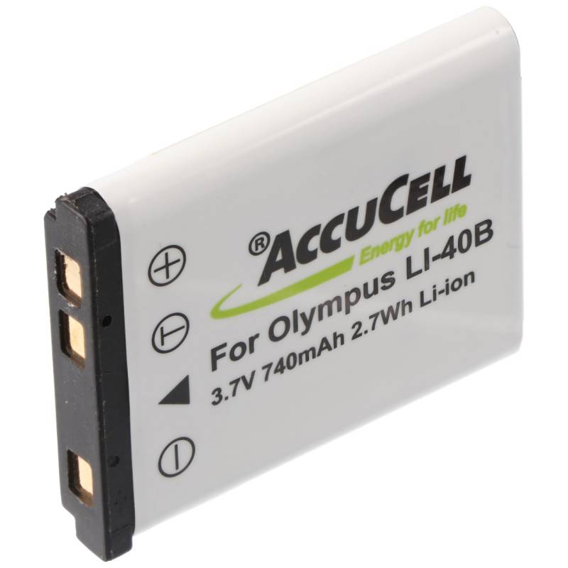 AccuCell Akku passend für Nikon CoolPix S200 Akku von AccuCell