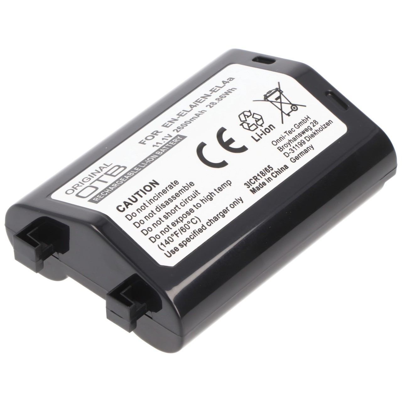 AccuCell Akku passend für Nikon EN-EL4 Akku, F6, D2H, D2X, D3, D3X AccuCell Akku passend für Nikon EN-EL4 Akku, F6, D2H, D2X, D3, D3X von AccuCell