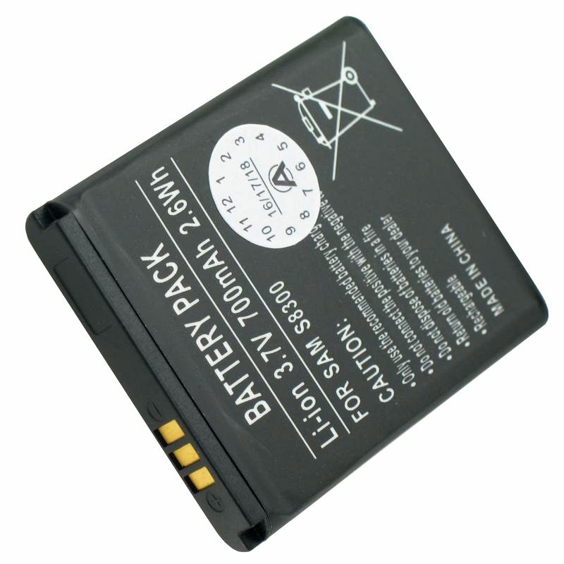 AccuCell Akku passend für Samsung SGH-S8300, AB533640BU, AB533640BE von AccuCell