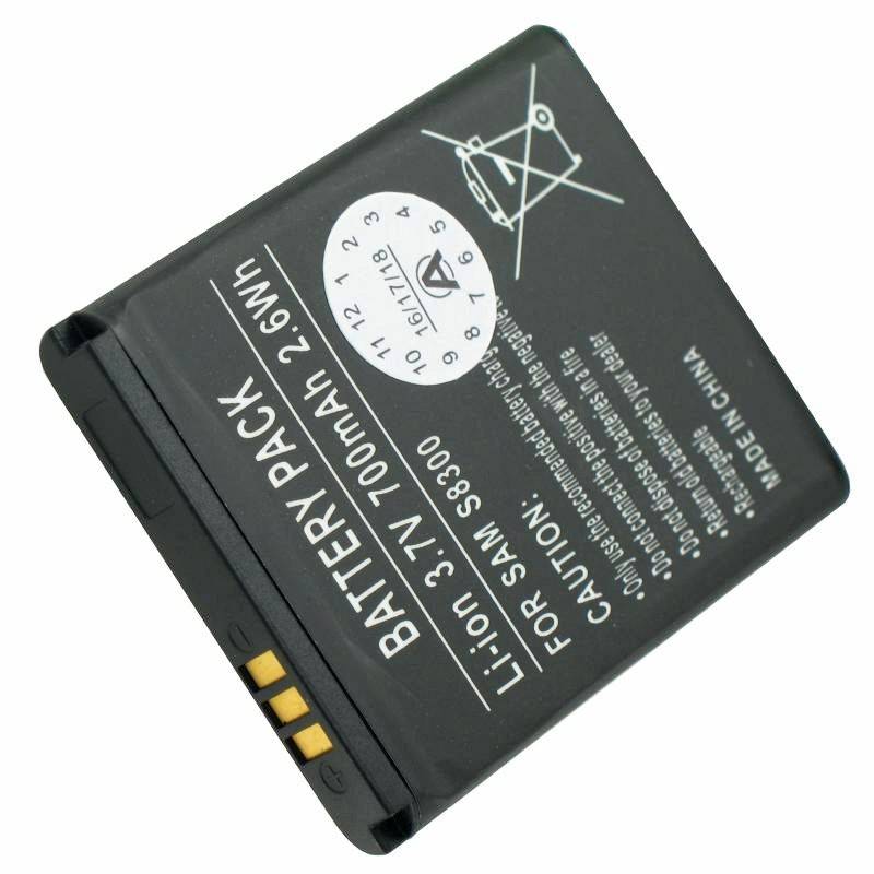 AccuCell Akku passend für Samsung SGH-S8300, AB533640BU, AB533640BE von AccuCell