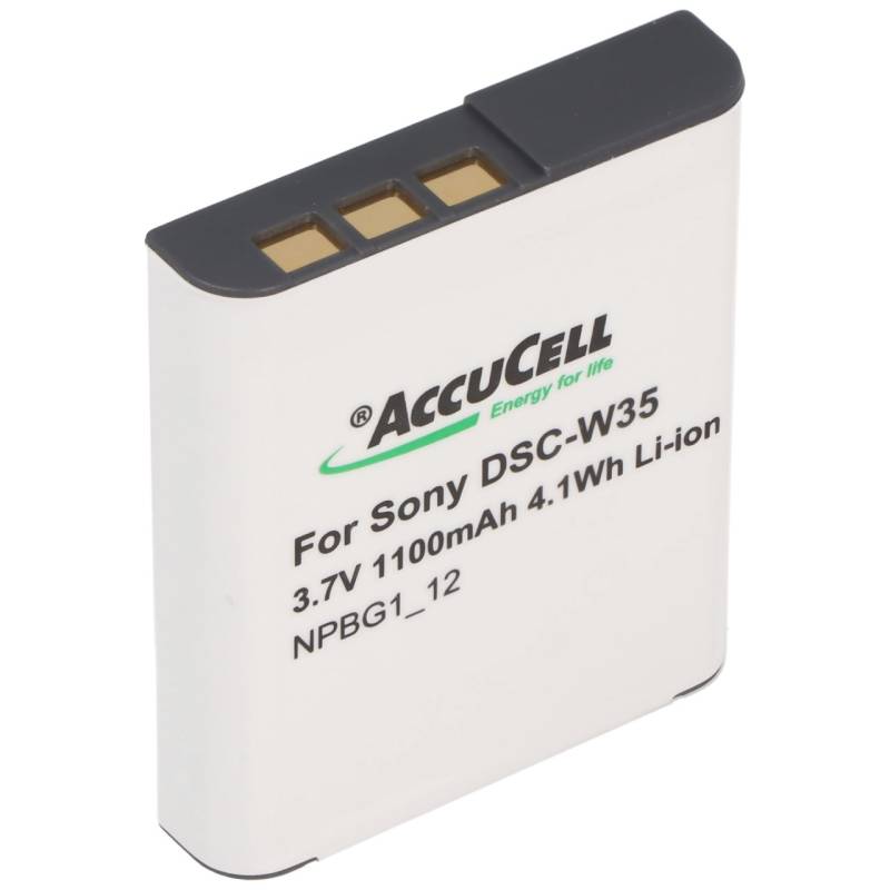 AccuCell Akku passend für Sony DSC-W30 von AccuCell