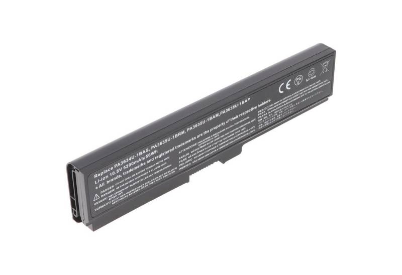 AccuCell Akku passend für Toshiba Sat Pro U400 series, Li-Ion, 10,8V, 5200mAh, Akku 5200 mAh (10,8 V) von AccuCell