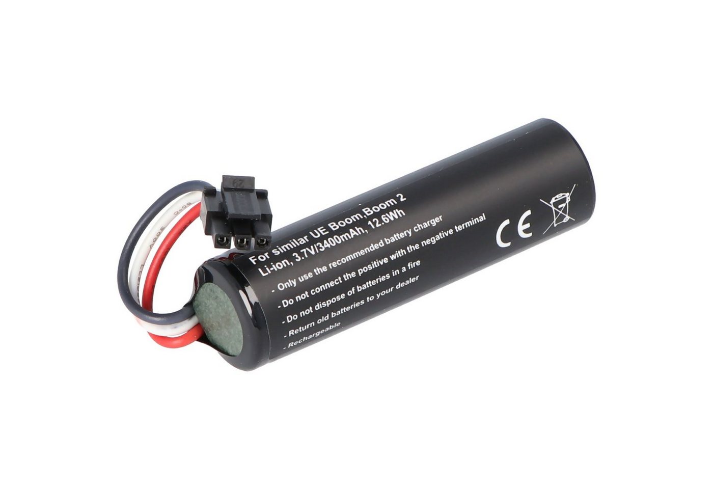 AccuCell Akku passend für Ultimate Ears UE Boom, Boom 2, Li-Ion, 3,7V, 3400mAh Akku 3400 mAh (3,7 V) von AccuCell