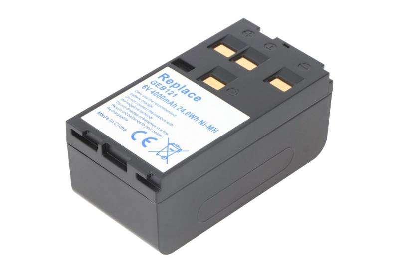 AccuCell Akku passend für den Leica GEB121 Akku GEB122, FS282 mit 4000mAh Akku 4000 mAh (6,0 V) von AccuCell
