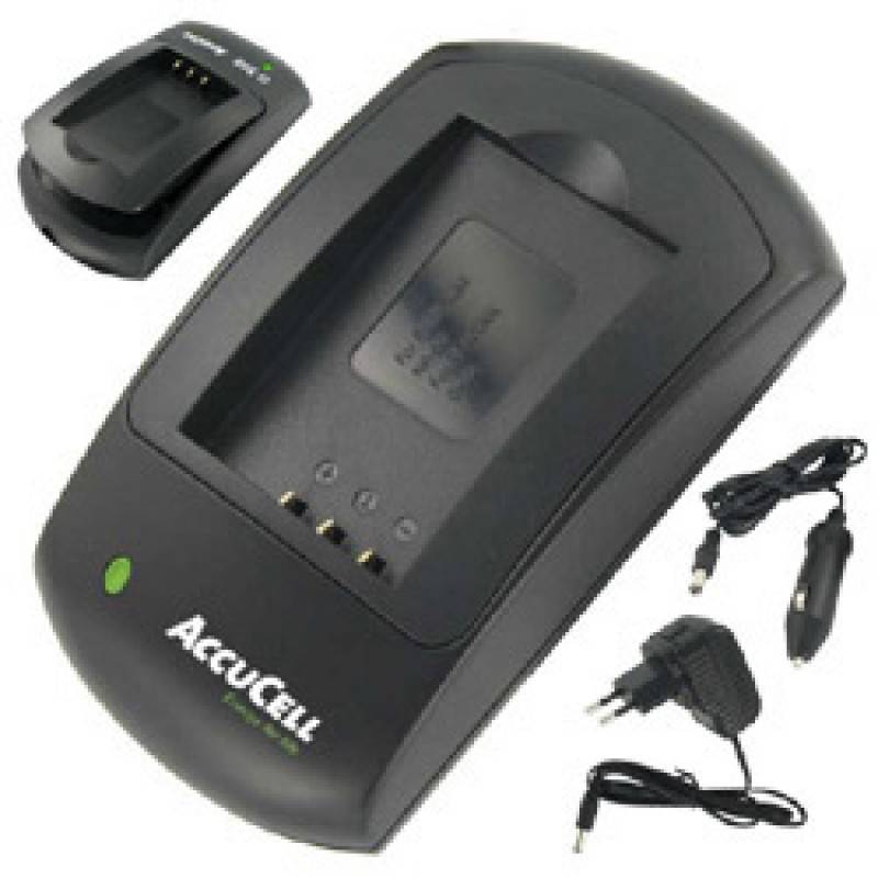AccuCell Ladegerät passend für Canon LP-E8, EOS 550D, X4, T2i von AccuCell