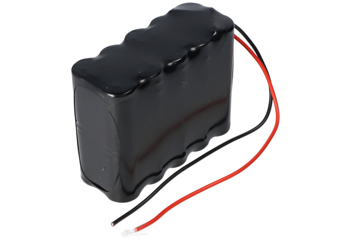 AccuCell Notleuchtenakku NiCd 24V 1800mAh L2x2x5 Sub-C mit 250mm Kabel passend Akku von AccuCell