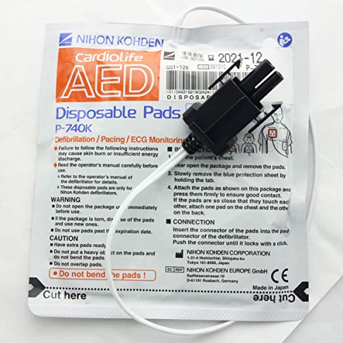 AccuCell Original Defi-Elektroden Pads Nihon Kohden Cardiolife AED 2100 P-740K von AccuCell
