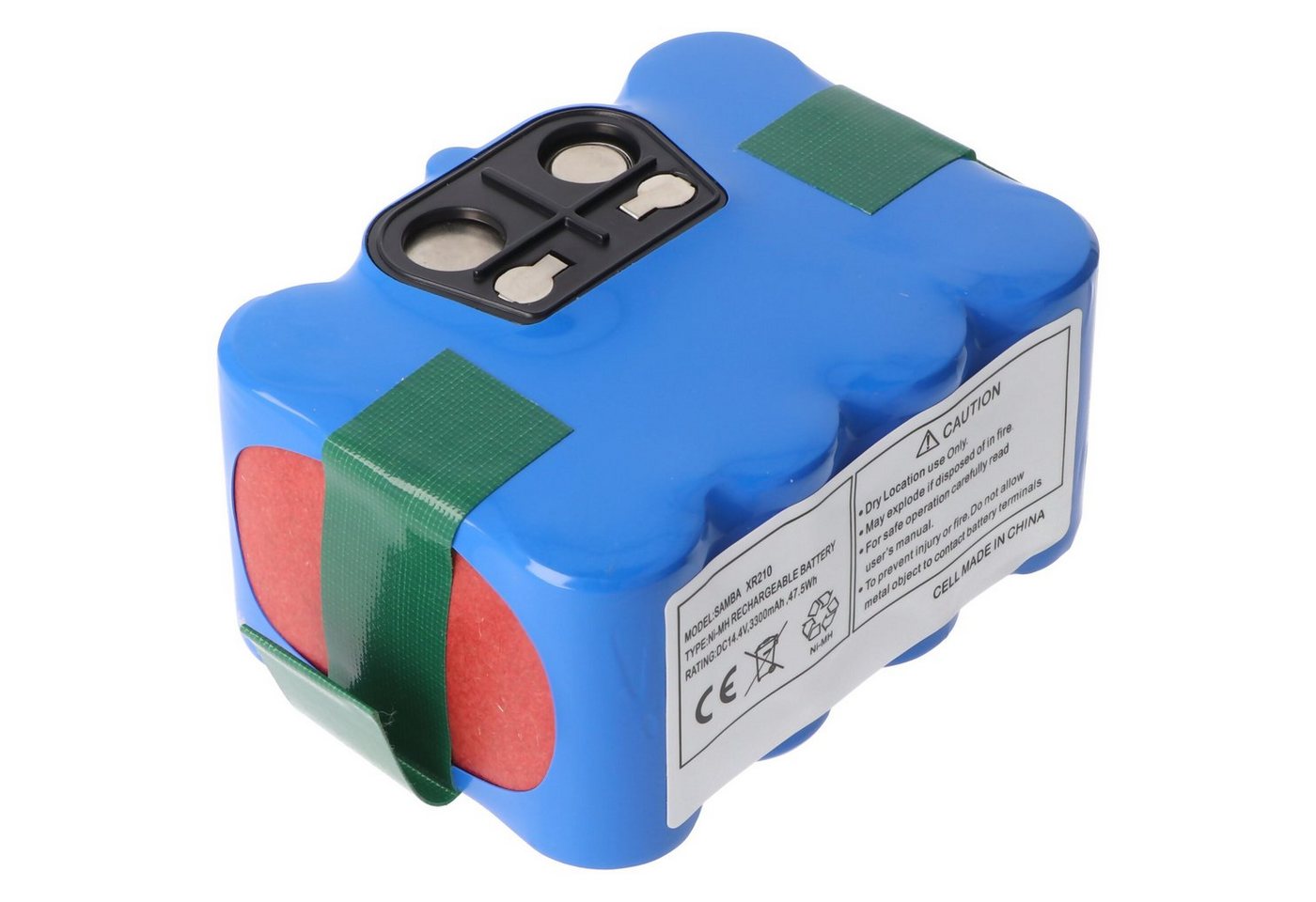 AccuCell SAMBA XR210 Akku 14,4 Volt mit 3300mAh, NS3000D03X3, YX-NiMH-022144 a Akku 3300 mAh (14,4 V) von AccuCell
