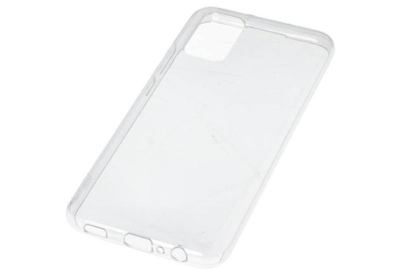 AccuCell Smartphone-Hülle Hülle passend für Samsung Galaxy A02 S - transparente Schutzhülle, An von AccuCell