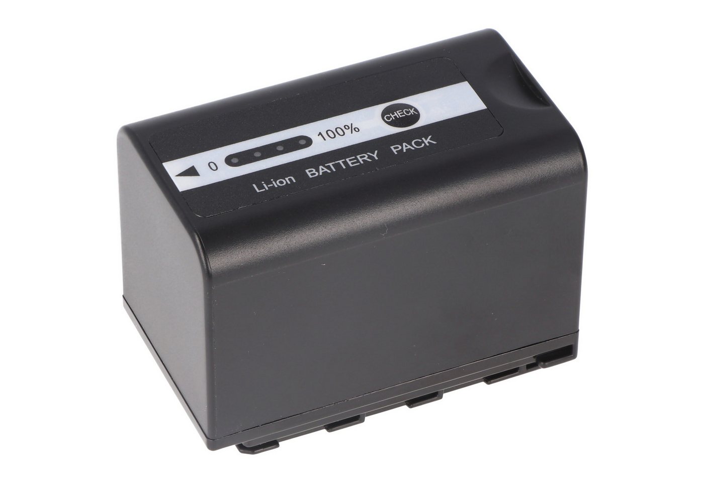 AccuCell VW-VBD58 Akku für Panasonic HC-X1000 mit Akkustandanzeige VW-VBD58 Akku 4400 mAh (7,4 V) von AccuCell