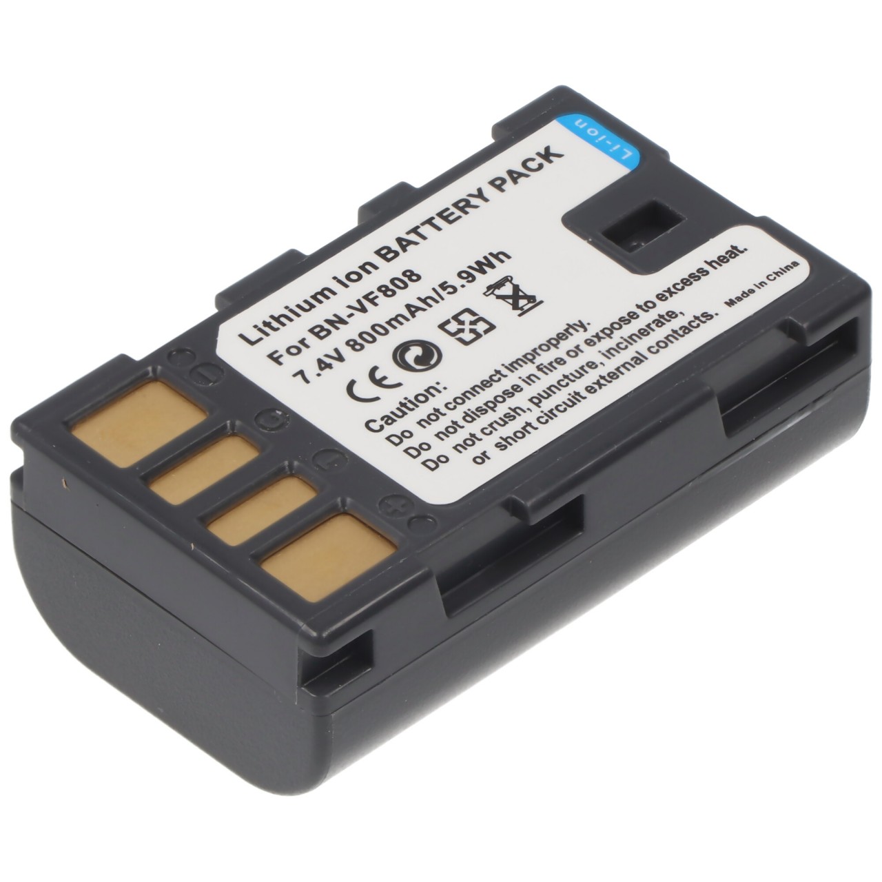 Akku Data Battery passend für JVC BN-VF808 U, BN-VF815 U Akku Data Battery passend für JVC BN-VF808 U, BN-VF815 U von AccuCell